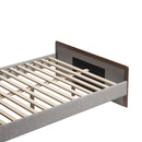  Zuo Somune 111011 Queen Bed - Gray/Walnut IMAGE 9