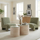  Zuo Orleen 111010 Accent Chair - Checker Green IMAGE 12