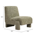  Zuo Orleen 111010 Accent Chair - Checker Green IMAGE 7