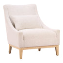  Zuo Velun 111009 Accent Chair - Ivory IMAGE 1