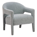  Zuo Eluma 111008 Accent Chair - Dusty Teal IMAGE 1