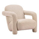  Zuo Selenya 111006 Accent Chair - Beige IMAGE 1