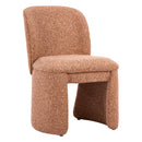  Zuo Citrine 111005 Set of 2 Dining Chair - Biscuit Brown IMAGE 1
