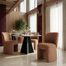  Zuo Citrine 111005 Set of 2 Dining Chair - Biscuit Brown IMAGE 6