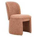  Zuo Citrine 111005 Set of 2 Dining Chair - Biscuit Brown IMAGE 8