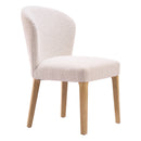  Zuo Mondstein 111004 Set of 2 Dining Chair - Ivory IMAGE 1