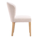  Zuo Mondstein 111004 Set of 2 Dining Chair - Ivory IMAGE 4