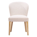 Zuo Mondstein 111004 Set of 2 Dining Chair - Ivory IMAGE 7