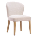  Zuo Mondstein 111004 Set of 2 Dining Chair - Ivory IMAGE 9