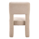  Zuo Dewey 111003 Set of 2 Dining Chair - Beige IMAGE 3