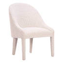  Zuo Domo 111002 Dining Chair - Ivory IMAGE 7