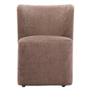  Zuo Bambun 110996 Dining Chair with Wheels - Taupe IMAGE 10