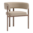  Zuo Ruge 110990 Set of 2 Dining Chair - Beige IMAGE 1