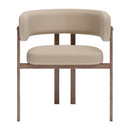  Zuo Ruge 110990 Set of 2 Dining Chair - Beige IMAGE 6