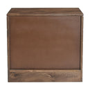  Zuo Modo 110967 Nightstand - Walnut IMAGE 2