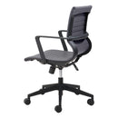  Zuo Stacy 110961 Office Chair - Dark Gray IMAGE 2