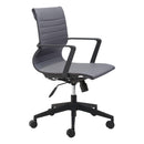  Zuo Stacy 110961 Office Chair - Dark Gray IMAGE 7
