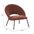  Zuo Zurich 110918 Accent Chair - Brown IMAGE 10
