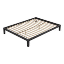  Zuo Luum 110916 Queen Platform Bed Frame - Black IMAGE 1