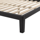  Zuo Luum 110916 Queen Platform Bed Frame - Black IMAGE 5