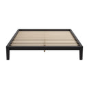  Zuo Luum 110916 Queen Platform Bed Frame - Black IMAGE 7