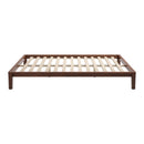  Zuo Luum 110915 Queen Platform Bed Frame - Walnut IMAGE 3
