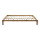  Zuo Luum 110914 Queen Platform Bed Frame - Natural IMAGE 2