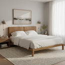  Zuo Luum 110914 Queen Platform Bed Frame - Natural IMAGE 3