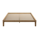  Zuo Luum 110914 Queen Platform Bed Frame - Natural IMAGE 4