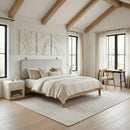  Zuo Luum 110914 Queen Platform Bed Frame - Natural IMAGE 7