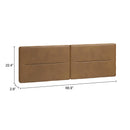  Zuo Cove 110913 Floating Queen Headboard - Brown IMAGE 11