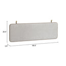 Zuo Bela 110912 Floating Queen Headboard - Ivory IMAGE 11