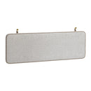  Zuo Bela 110912 Floating Queen Headboard - Ivory IMAGE 1