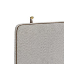  Zuo Bela 110912 Floating Queen Headboard - Ivory IMAGE 5