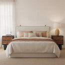  Zuo Bela 110912 Floating Queen Headboard - Ivory IMAGE 7