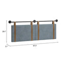 Zuo Zeva 110911 Floating Queen Headboard - Gray IMAGE 11