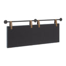  Zuo Zeva 110911 Floating Queen Headboard - Gray IMAGE 5