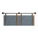  Zuo Zeva 110911 Floating Queen Headboard - Gray IMAGE 6