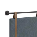  Zuo Zeva 110911 Floating Queen Headboard - Gray IMAGE 9