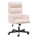  Zuo Sable 110908 Office Chair - Ivory IMAGE 8