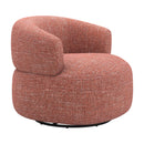  Zuo Venezia 110893 Swivel Chair - Brown IMAGE 3