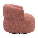  Zuo Venezia 110893 Swivel Chair - Brown IMAGE 4