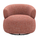  Zuo Venezia 110893 Swivel Chair - Brown IMAGE 5