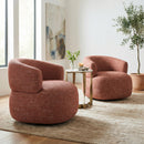  Zuo Venezia 110893 Swivel Chair - Brown IMAGE 7