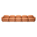  Zuo Cleo 110889 Modular Sofa - Brown IMAGE 13