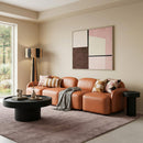  Zuo Cleo 110889 Modular Sofa - Brown IMAGE 14