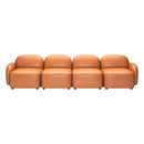  Zuo Cleo 110889 Modular Sofa - Brown IMAGE 9