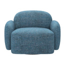  Zuo Cleo 110888 Swivel Chair - Blue IMAGE 5