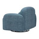  Zuo Cleo 110888 Swivel Chair - Blue IMAGE 6