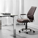  Zuo Enterprise 110884 Low Back Office Chair - Espresso IMAGE 3
